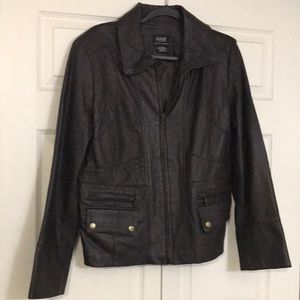 NWOT lambskin leather jacket